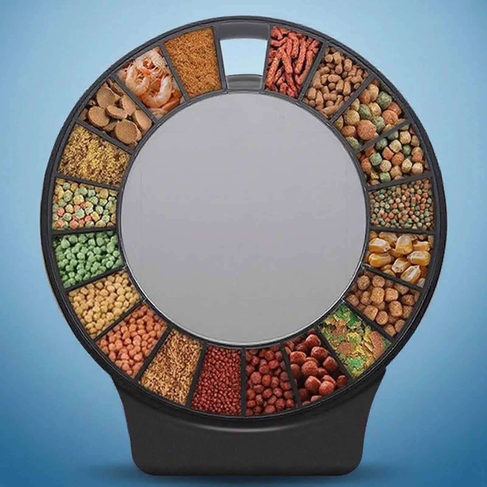 Aquarium Feeder Smart 6-Level Control Automatic Fish Food Dispenser Qme