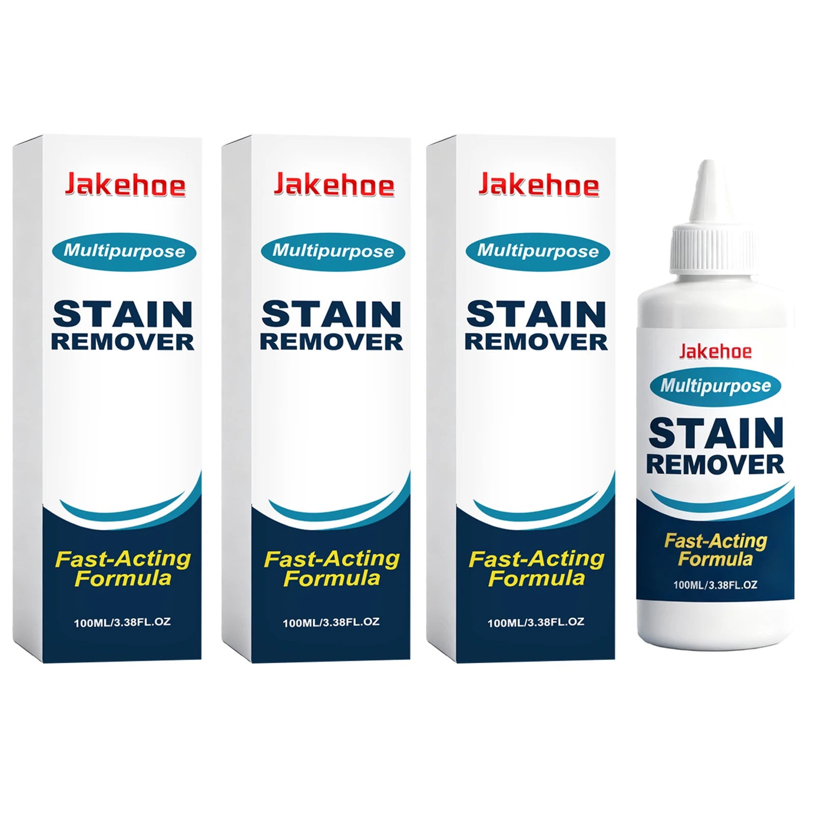 Fabric Clothes Cleaner Removing Stubborn Stains & Yellowing Eliminate Odors Bleached Decontamination Laundry Cleaning Detergent Qme 3 x 100ml Boxed