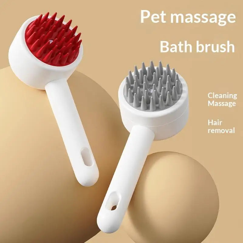 Cleaning Pet Cats Dogs Brush Spray Grooming Clean Tool Comb Bath Qme