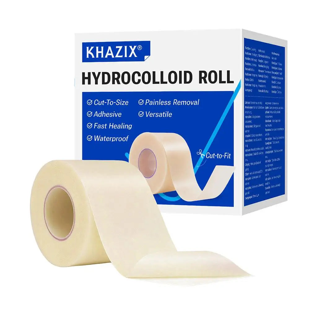 Hydrocolloid Roll X 5ft Bandages Acne Pimple Burns Minor Cuts Wound Qme B