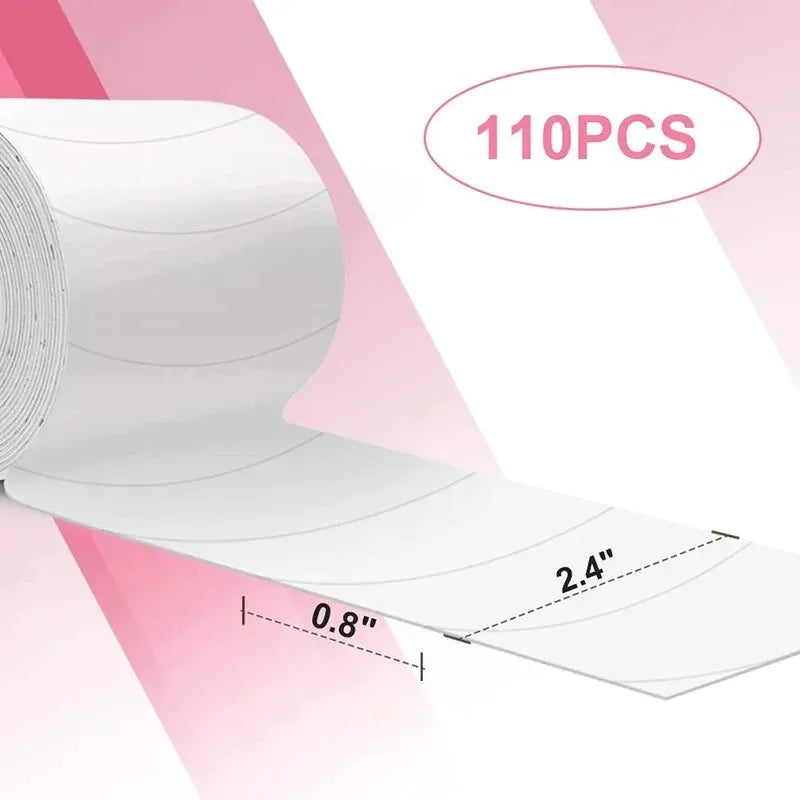 Micro Foam Eyepad Painless Lash Supplies PE Eye Patch Easy Remove Qme