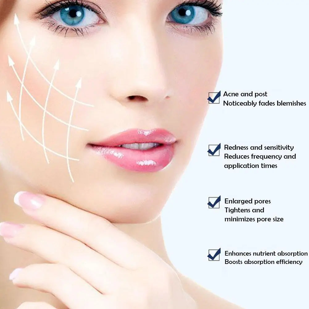 Blue Copper Peptide Freeze-dried Powder Kit For Face, DIY Copper Peptides Serum Moisturizing Smooth Dry Skin Firming Hydrating Qme