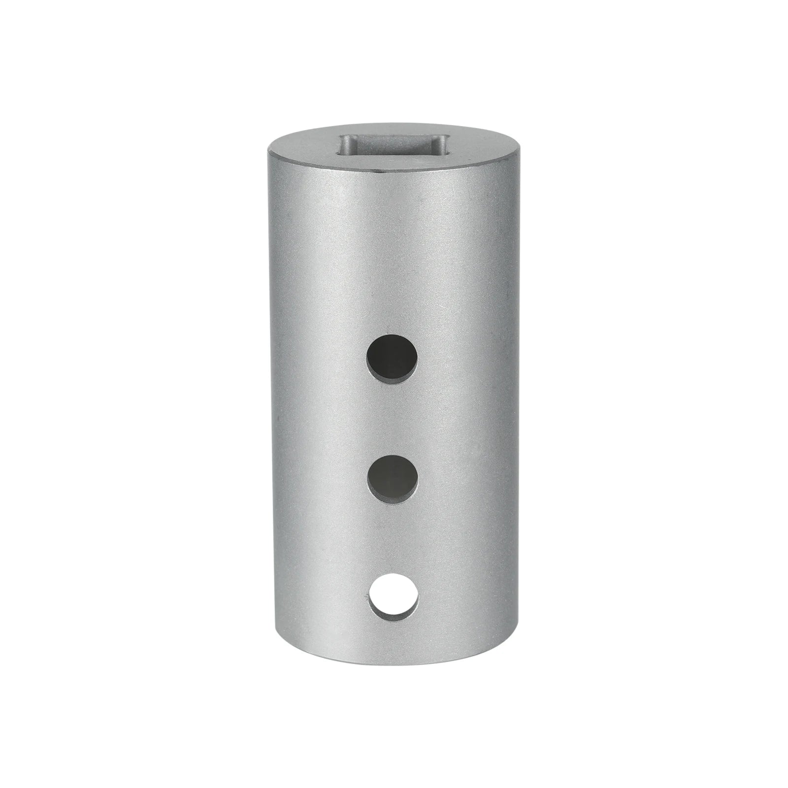 Stainless Steel Trailer Jack Drill Adapter Kit with 1/2'' Socket Adapter Bit Compatible with 1 Inch Jack Drive Shaft Qme