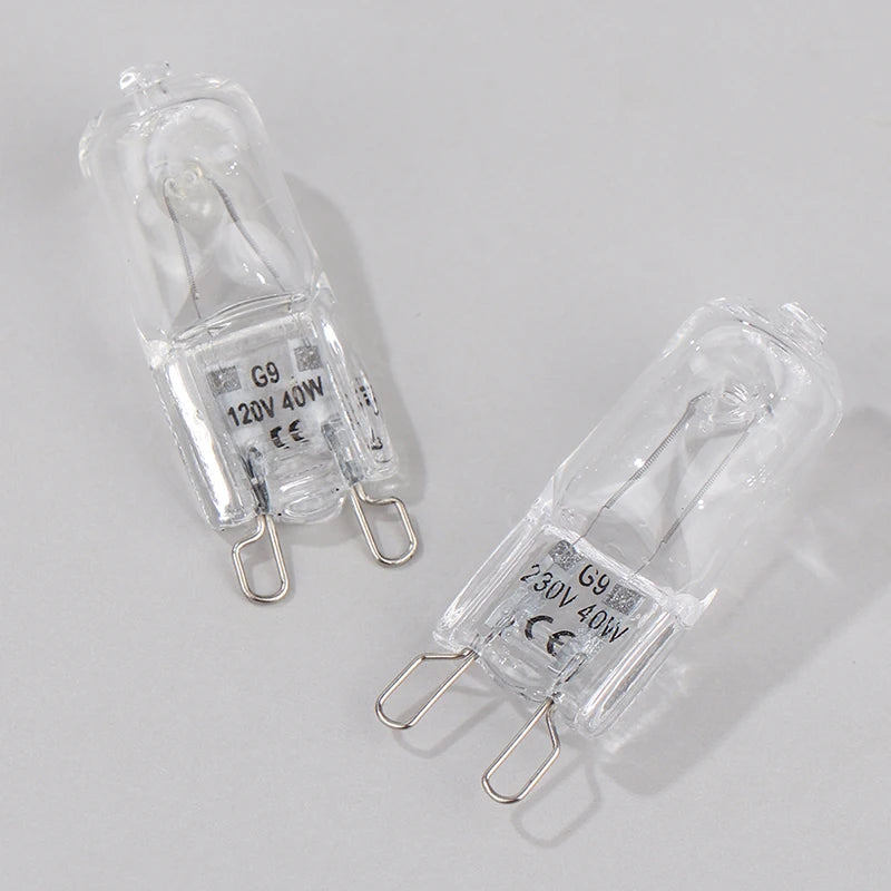 40W G9 Oven Light Temperature Resistant Halogen Bulb Lamp Qme