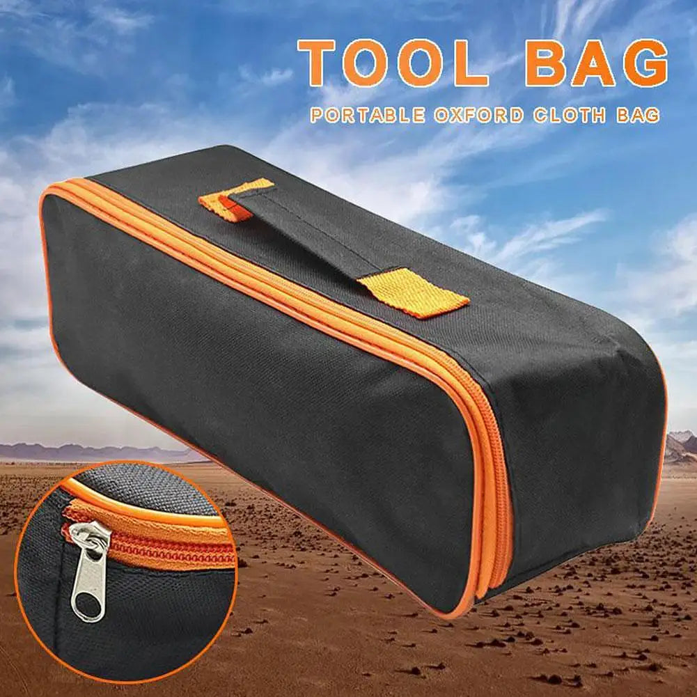 Multifunctional Portable Tool Bag Oxford Cloth Storage Bag Storage Emergency Tool Kit For Small Metal Tool Bag Electrician Tools Qme