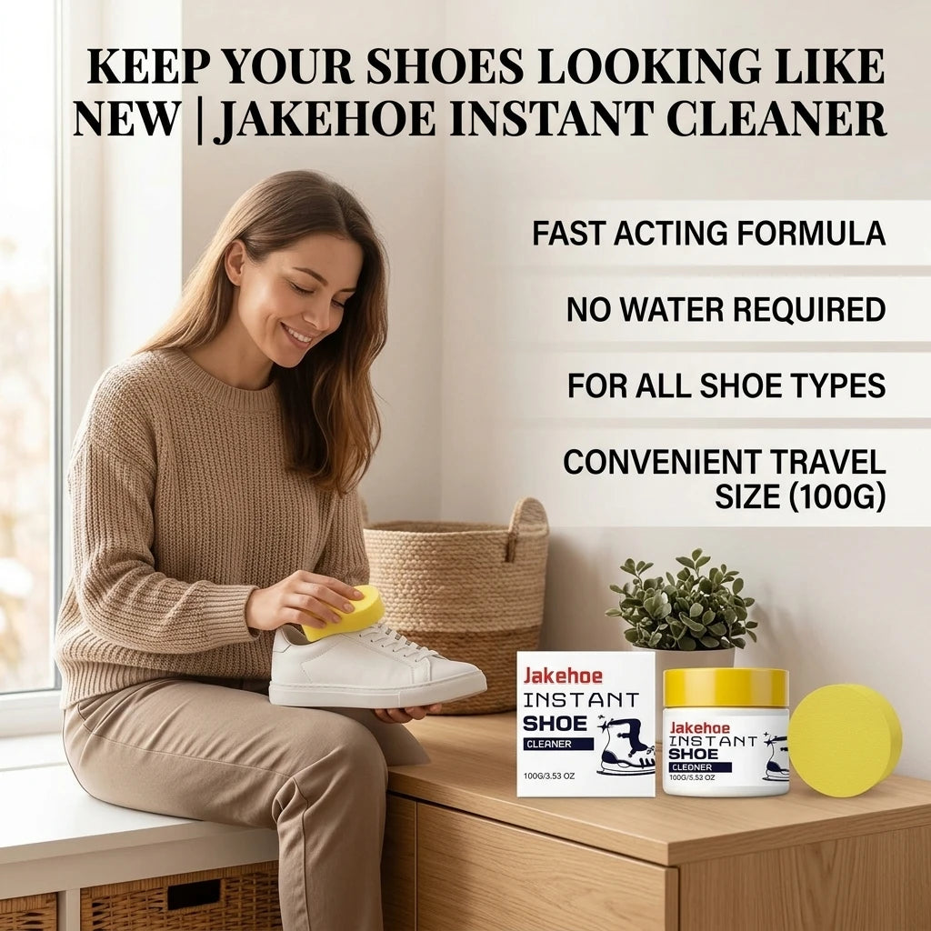 Instant Shoe Cleaning Cream Removing Stains Restore Luster Form a Protective Layer Prevent Yellowing All‑purpose Sneaker Cleaner Qme