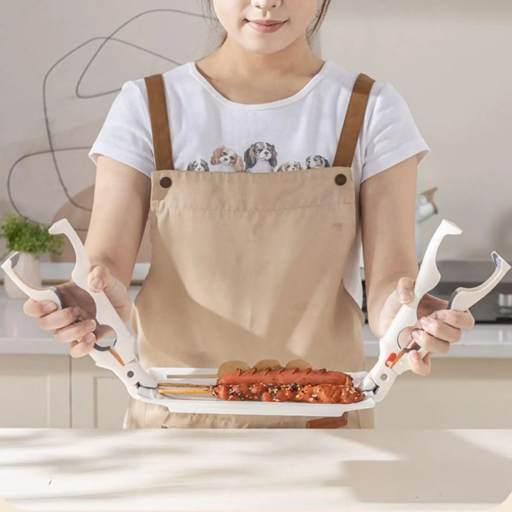 Bowl Gripper Heat Protection Non-slip Pizza Pans Grip Clamp Plate Qme