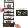 Birthday Cash Envelopes Money Card Folding Holder Greeting Envelop Qme Black