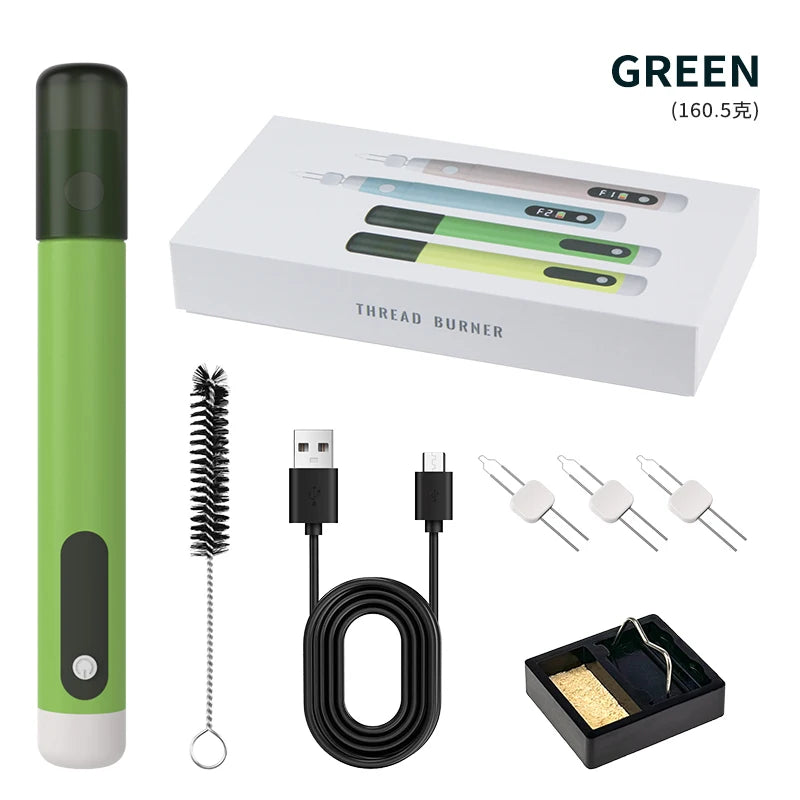 Handheld Soldering Wax Pen Beading Quick Wire Burning Heat Jewelry Qme green