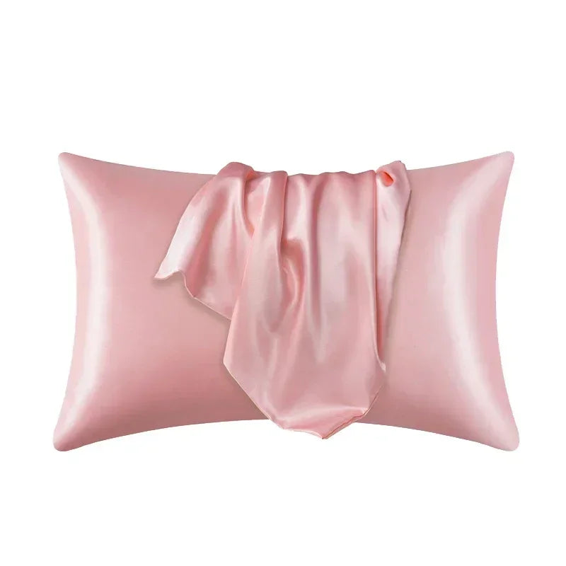 100% Natural Mulberry Silk Pillow Case Real Silk Protect Hair Skin Pillowcase Any Size Customized Bedding Pillow Cases Cover Qme