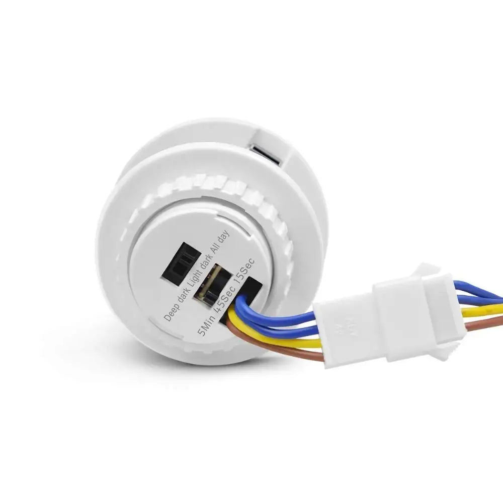 Motion Sensor Light Switch 220V 110V Pir Presence Sensor for Lighting Time Delay Adjust Movement Detector Lamp Automatic Switch Qme