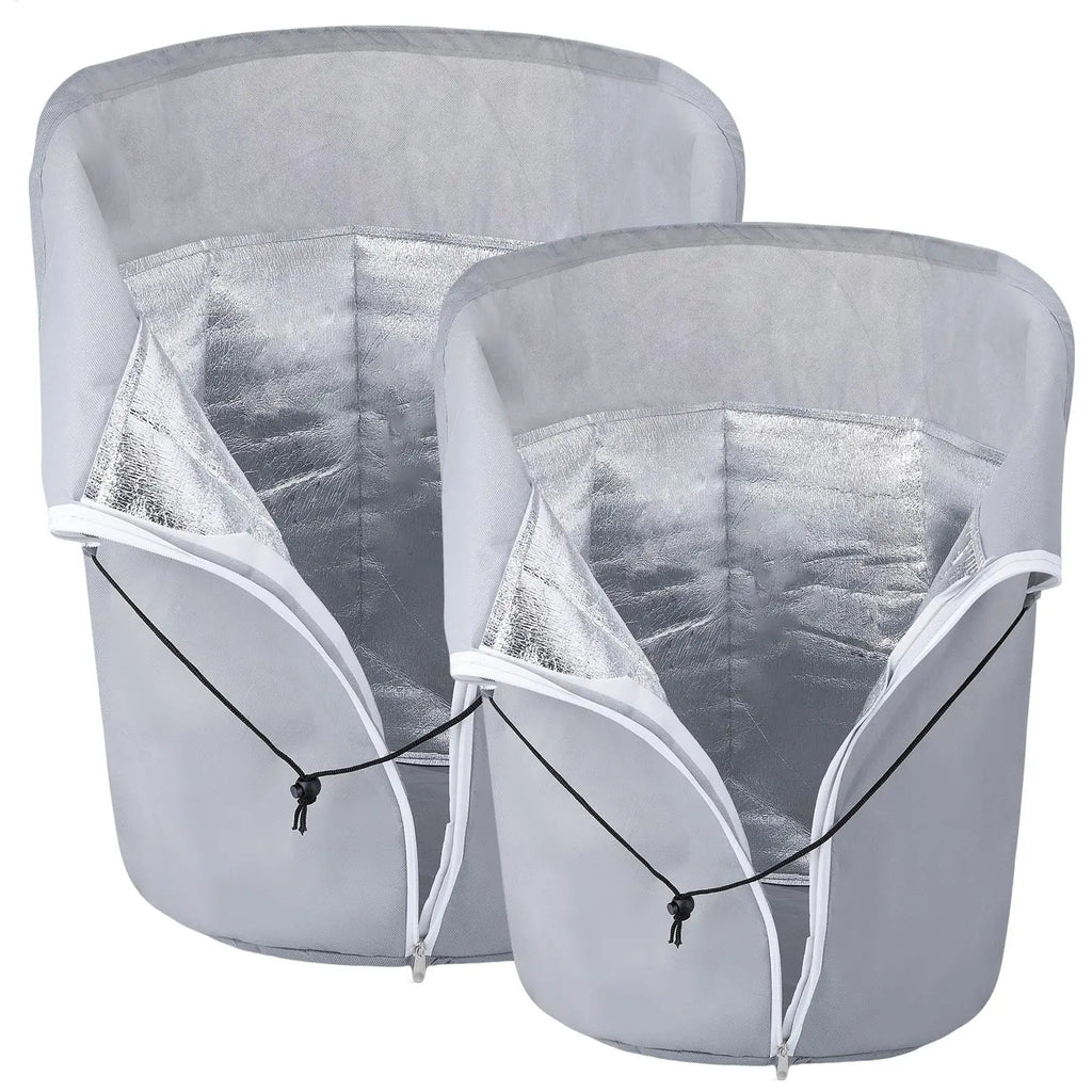 Winter Garden Pot Covers Reusable Warm Winter Plant Protection Planter Supplies for Soil Sun Shade Snow Lawn Pathway Patio Porch Qme