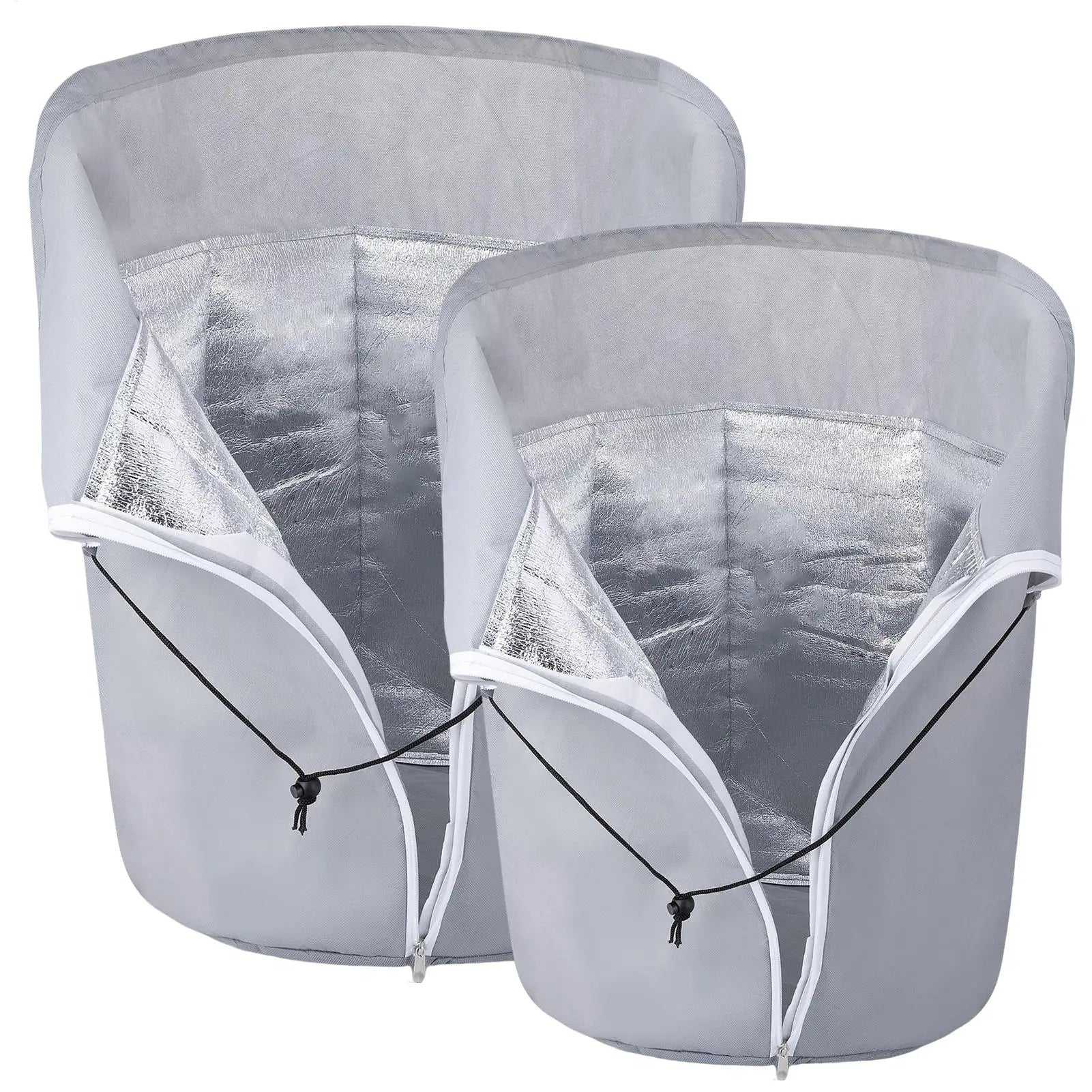 Winter Garden Pot Covers Reusable Warm Winter Plant Protection Planter Supplies for Soil Sun Shade Snow Lawn Pathway Patio Porch Qme