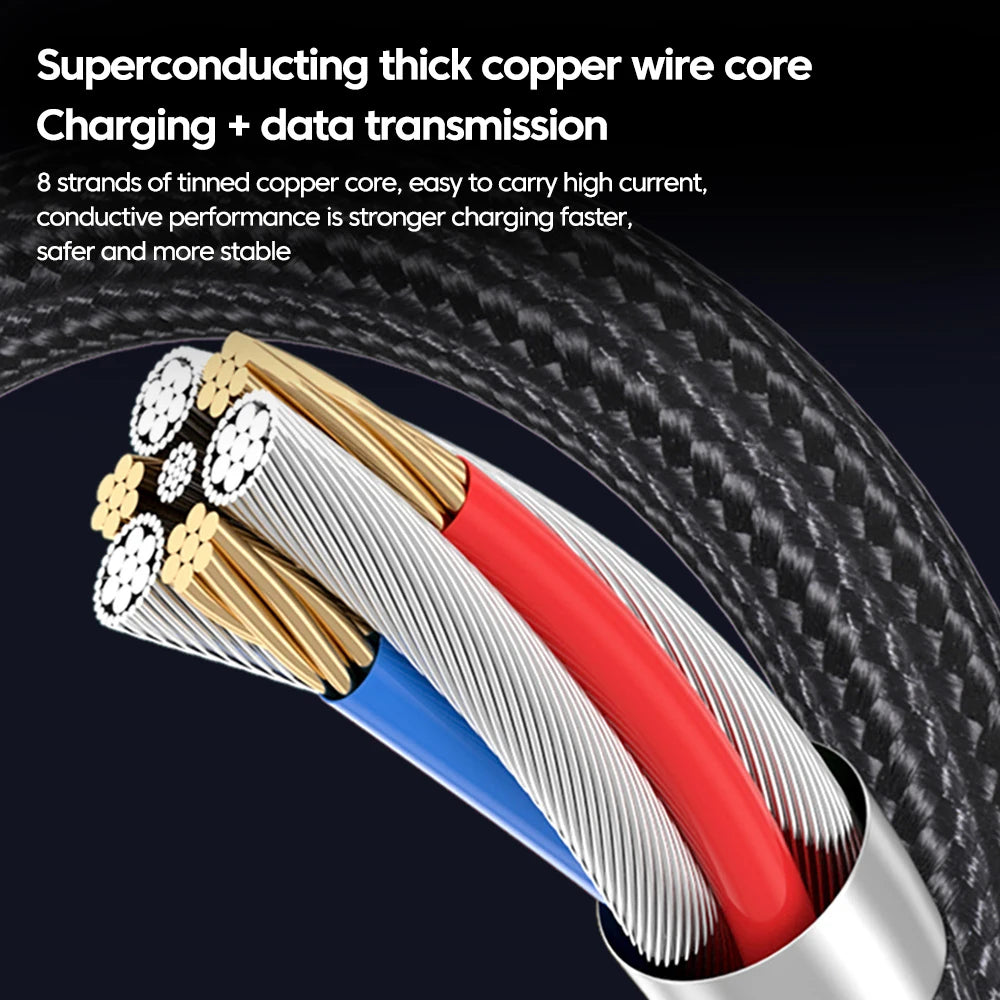 6A 25cm/50cm Short Data Cable 90 Degree Elbow USB PD To Type C Cable Fast Charging Cord For Iphone15 Xiaomi Samsung USB C Line Qme