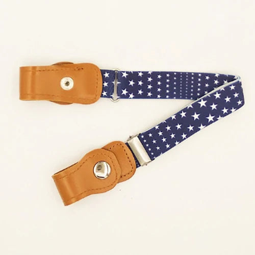 Belts Child Buckle-free Elastic Belt No Buckle Stretch Kids Toddlers Qme ETY-11 40-65cm China Mainland