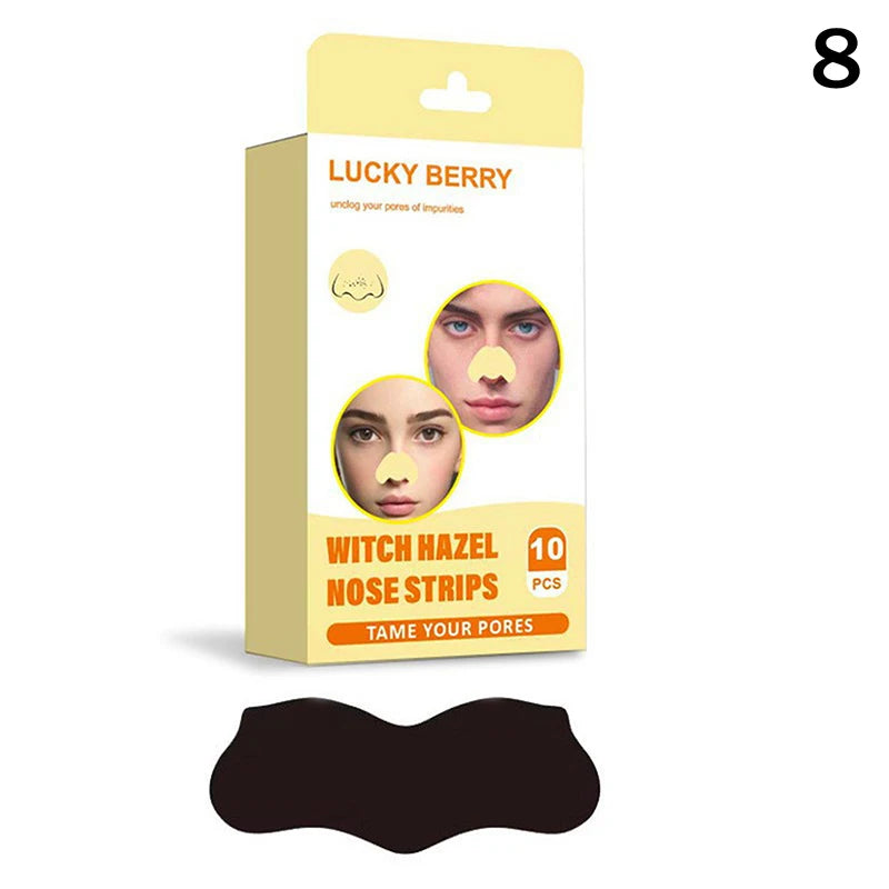 Bamboo Charcoal Blackhead Removal Nose Mask Deep Cleaning Pore Acne Qme 8