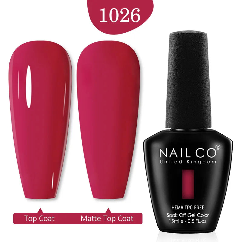 NAILCO Glitter Reflective Series Gel Nail Polish Nails Art Semi
