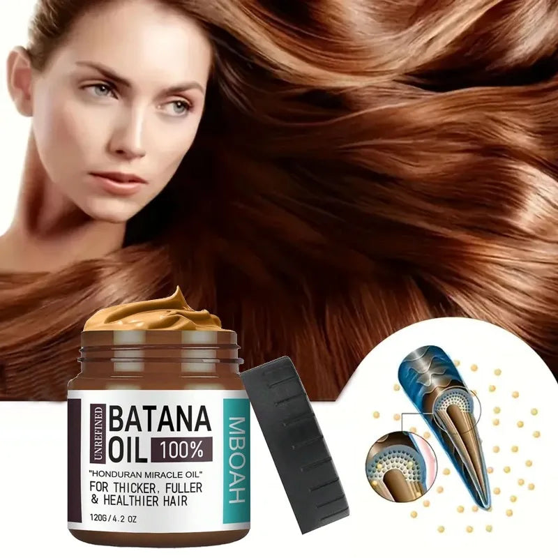 100% Unrefined Batana Oil Hair Conditioner- Get Fuller, Thicker, Healthier Hair Conditioner Haircare Silky Hair Nutrition Qme