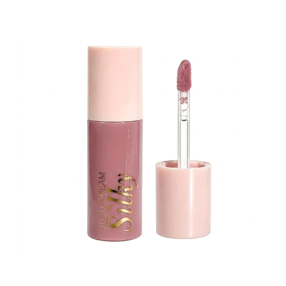 Waterproof Matte Lipstick Women Nude Pink Lip Tint Silky Texture Qme