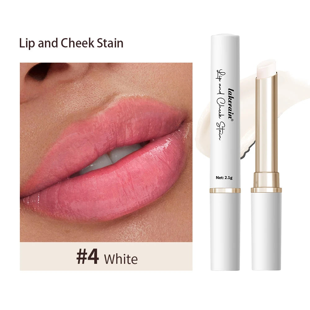 Lipstick Ph Color-changing Lip Cheek Dual-use Moisturizing Hydrating Qme 04 White 2.1g Full Size