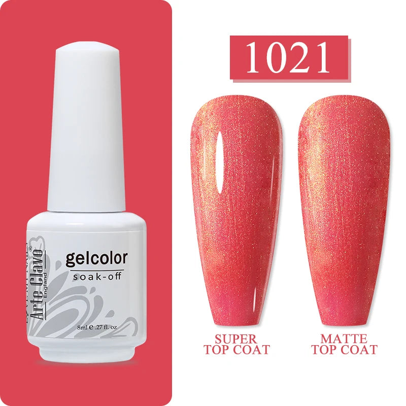 Arte Clavo Art Nails Varnish Base Coat Gel Nail Polish UV LED Lamp
