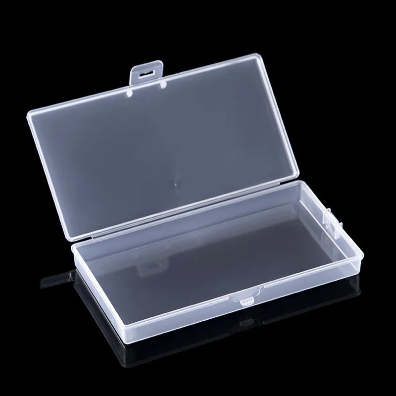 Collection Boxes Holder Transparent Plastic Case Storage Box Paper Qme