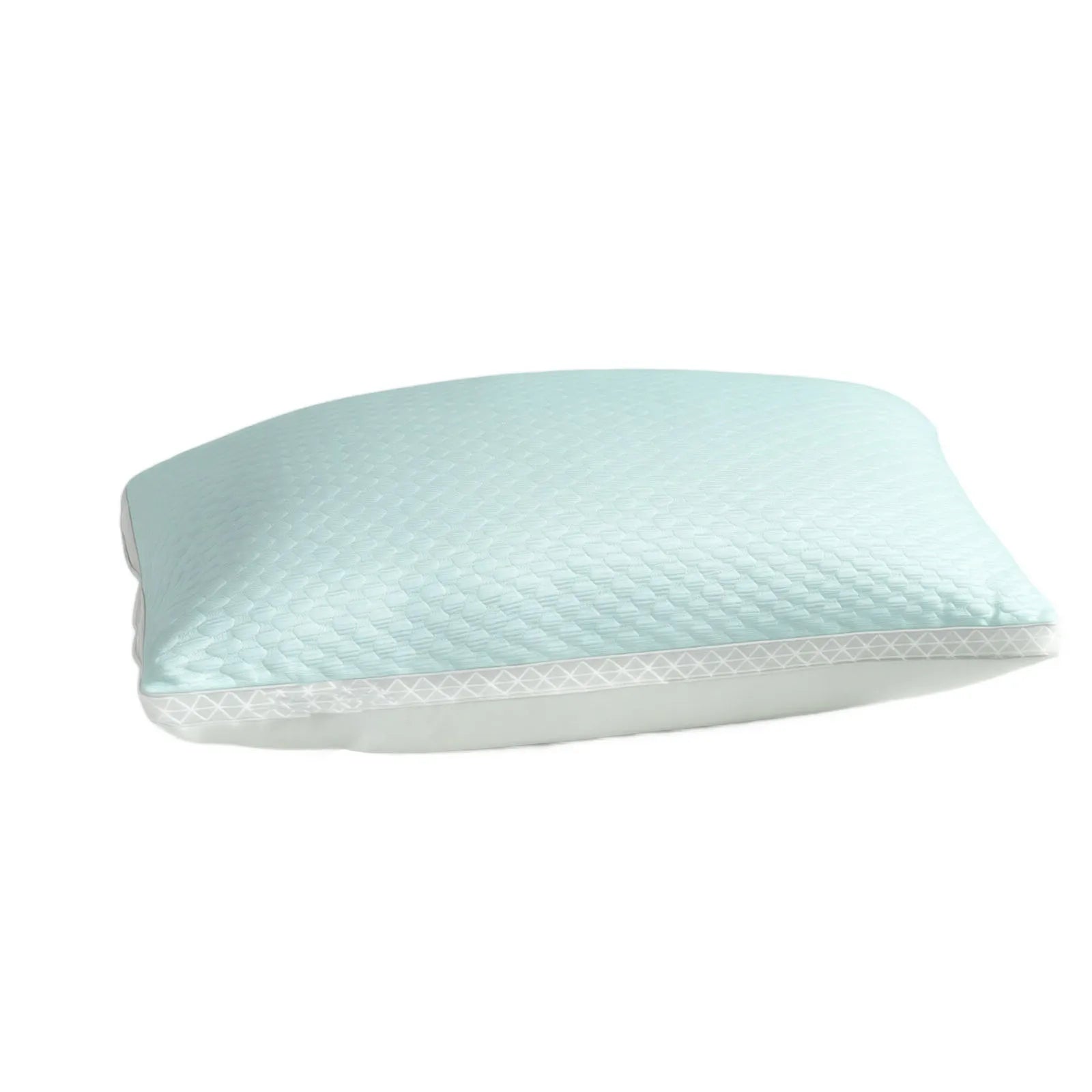 Ice Beans Massage Pillow Breathable Cervical Neck Support Washable Non-collapsible Pillow Core for Home Hotel and Dormitory Qme Green one size