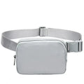 Waist Bag Running Sports Phone Holder Multifunctional Chest Qme GRAY COLOR