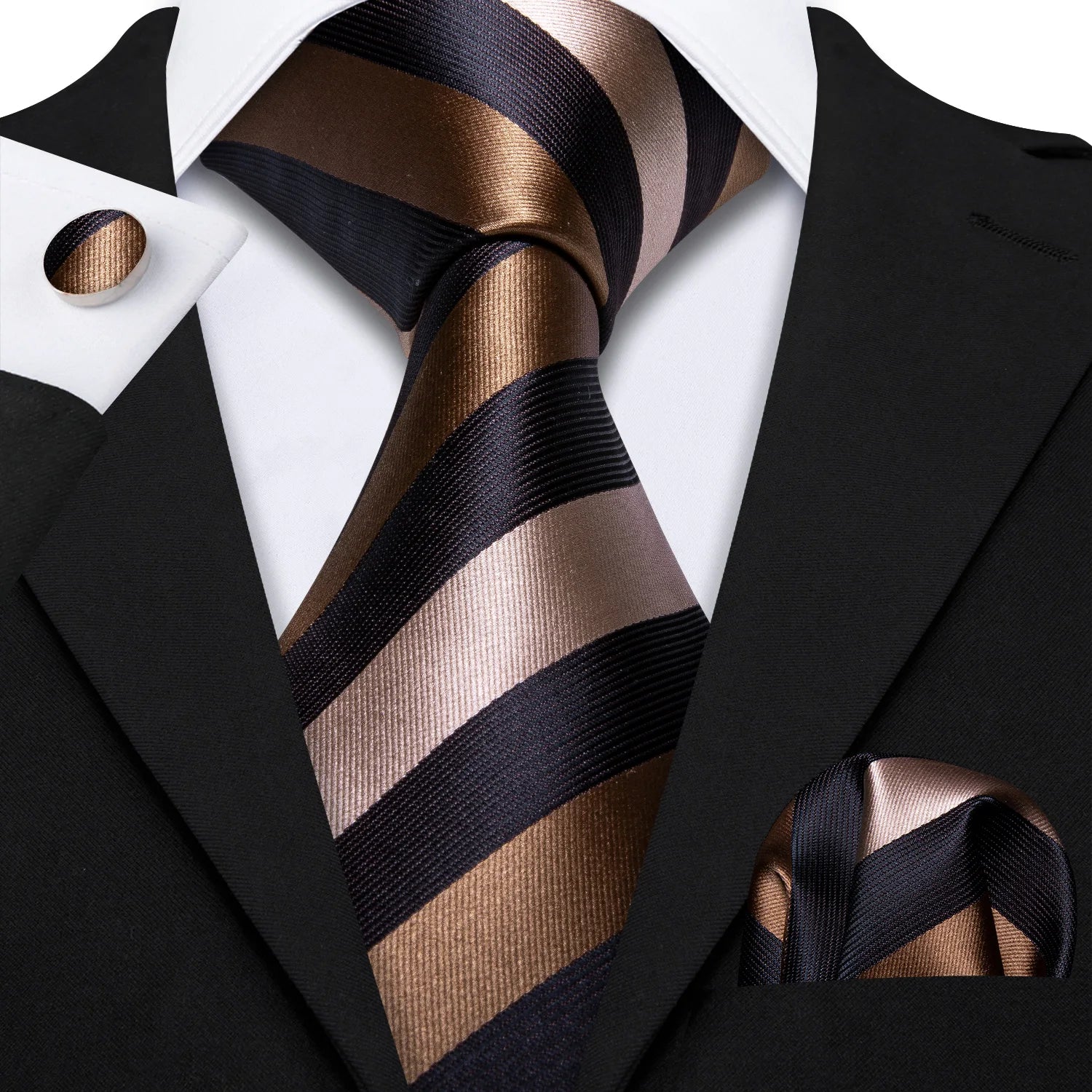 Hi-tie Mens Tie Extra Long Paisley Silk Wedding Men Fashion Design Qme 3506-0585