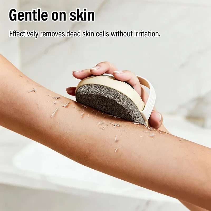 Portable Soft Skin Cleansing Brushes Liquid Dispensing Shower Gel Qme
