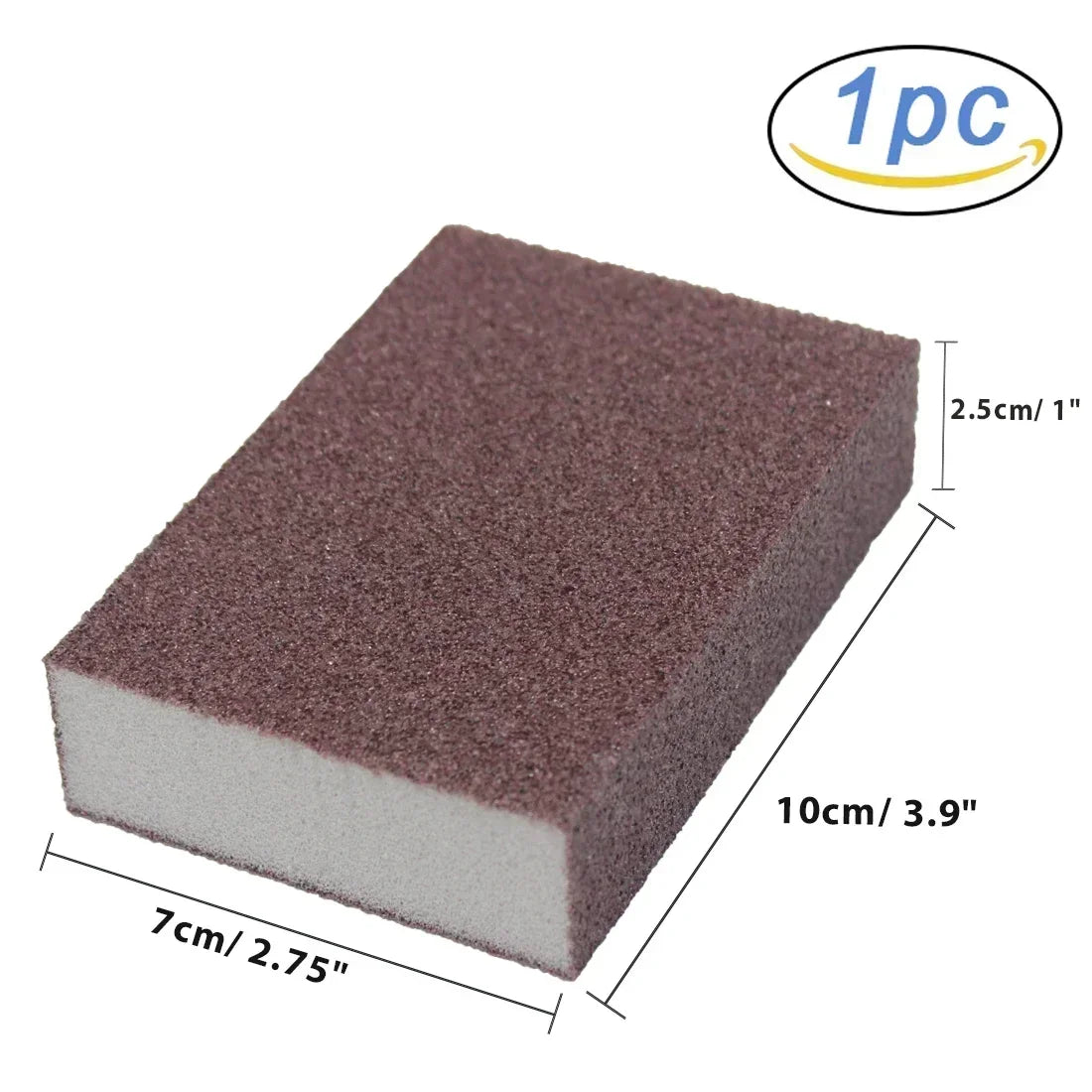 8/1Pcs Magic Sponge Eraser Carborundum Removing Rust Cleaning Brush Descaling Clean Rub for Cooktop Pot Kitchen Sponge Qme 1 pcs
