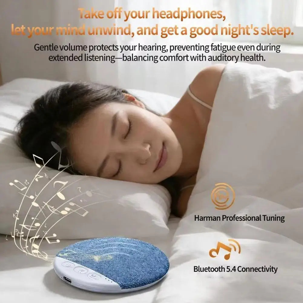 Bedroom Pillow Speaker Under Sleeping Bluetooth 5 4 Mini Bone Qme