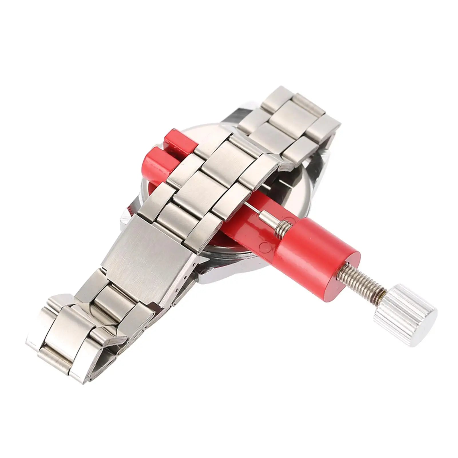 Watch Repair Tool Set Strap Link Holder Hammer Punch Pin Remover Wristwatch Kit Watchmaker Watch Band Tool for Watchmaker Qme