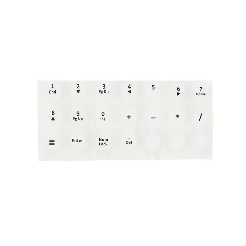 Ultra-thin Silicone Keycap Sticker Long Nails Dustproof Waterproof Qme A11