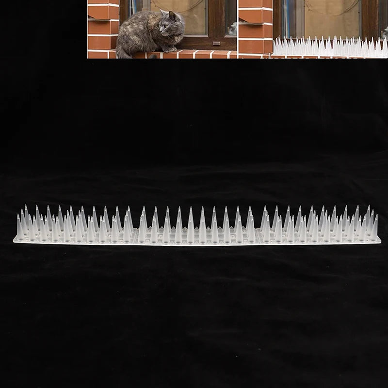 Anti-bird Squirrel Garden Fences Control Transparent Spikes DIY Qme