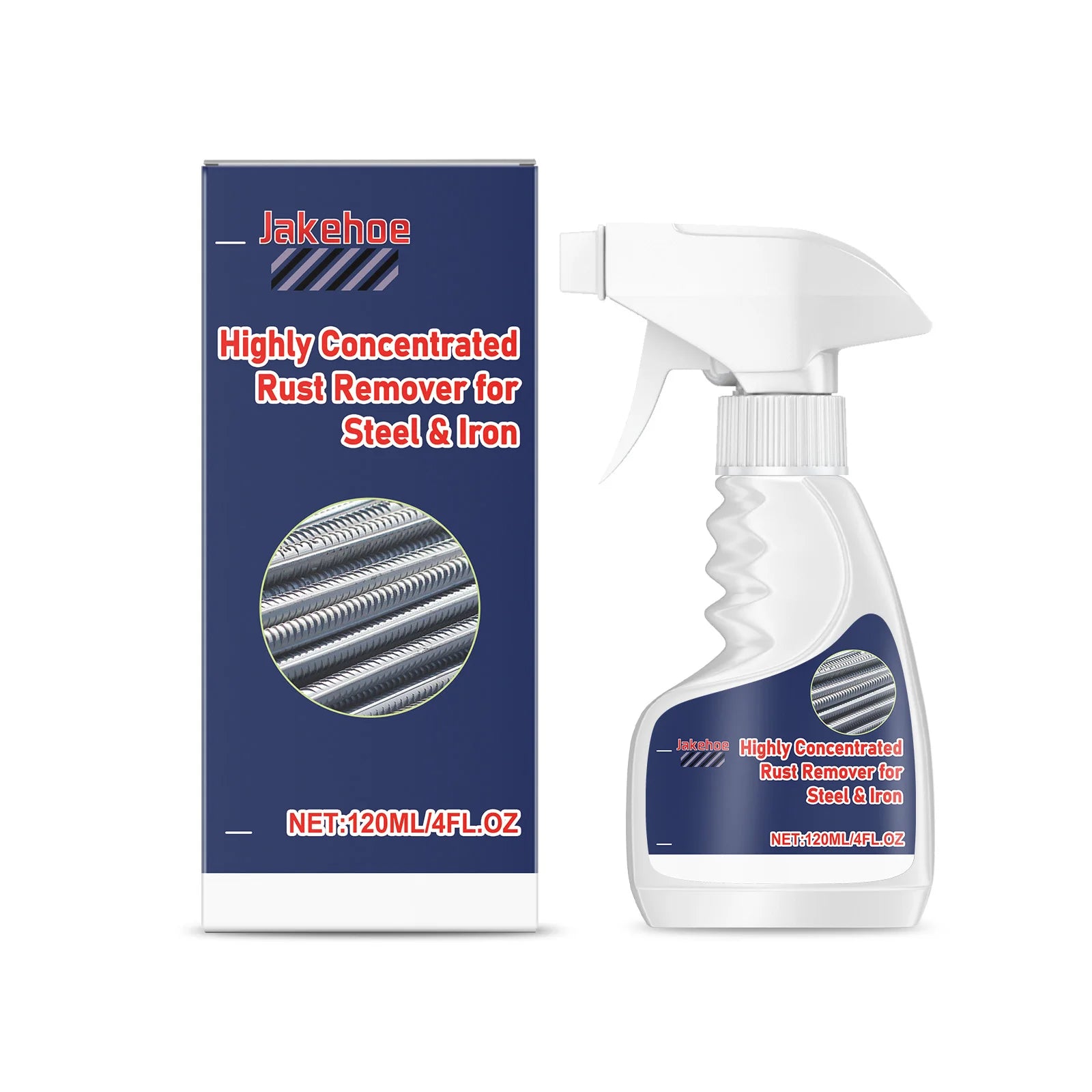 Steel Rust Remover Removeing Metal Rust Stains Restore Surface Metallic Luster Prevent Rusting Again Polishing Home Rust Cleaner Qme 120ml Boxed