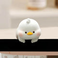Doll Flocking Computer Monitor Decoration Panda Dog Desk Ornament Qme A5