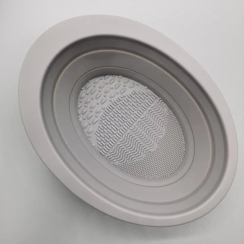 Foldable Silicone Makeup Brush Cleaner Bowl Cosmetic Cleaning Mat Qme D