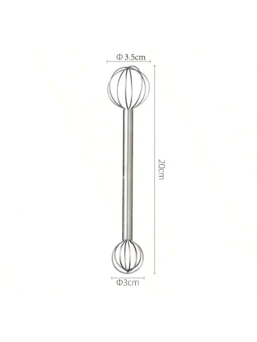 304 Stainless Steel Miso Sauce Mixing Spoon Double Head Measuring Qme