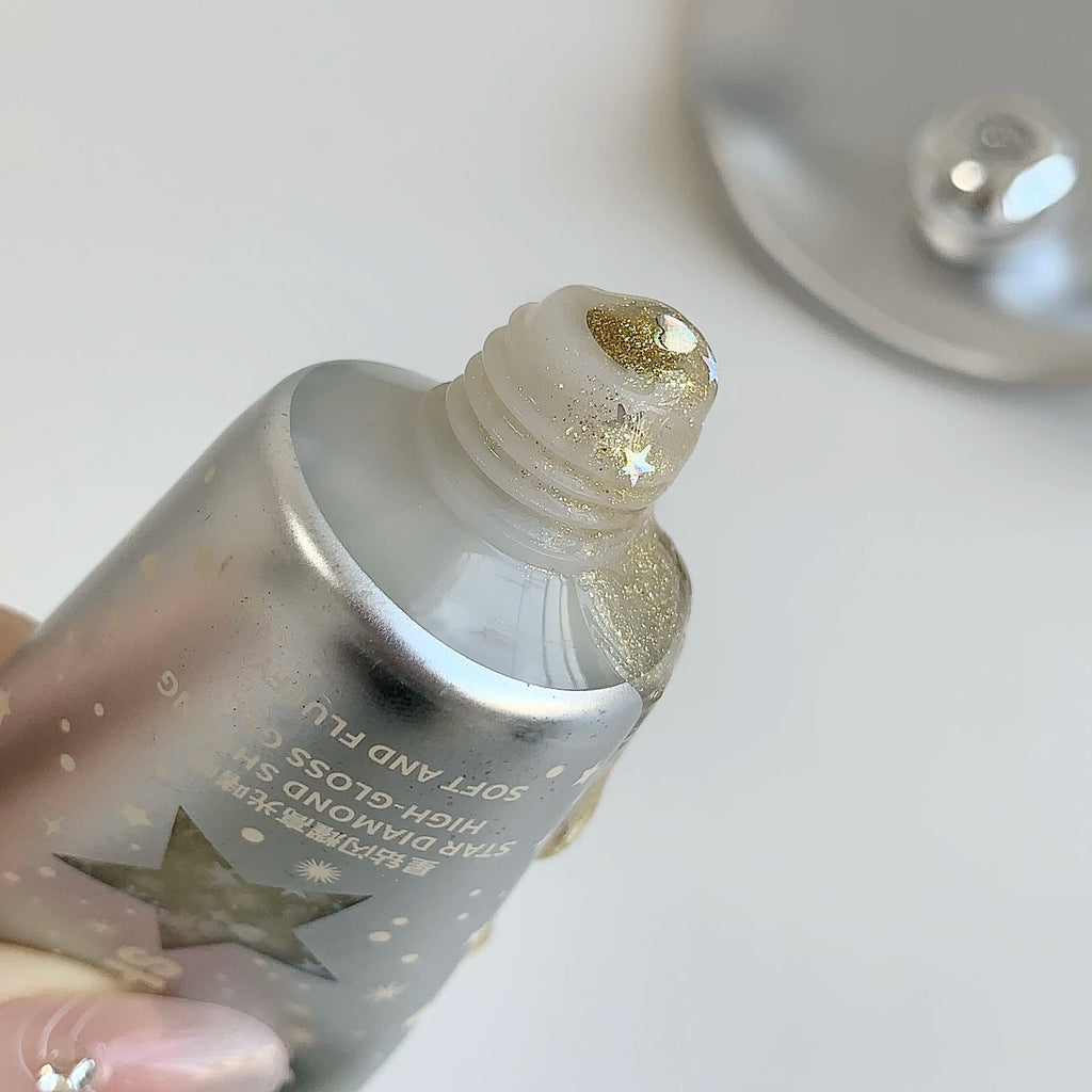 SHAQINUO Glittering Highlighter Gel Glitter Liquid Atmosphere Sense Qme