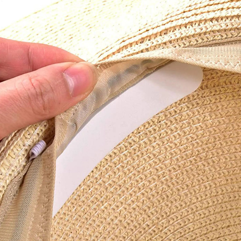 Cap Reducer Tape Sweatband Hats Filler White Mens Sewing Adhesive Qme