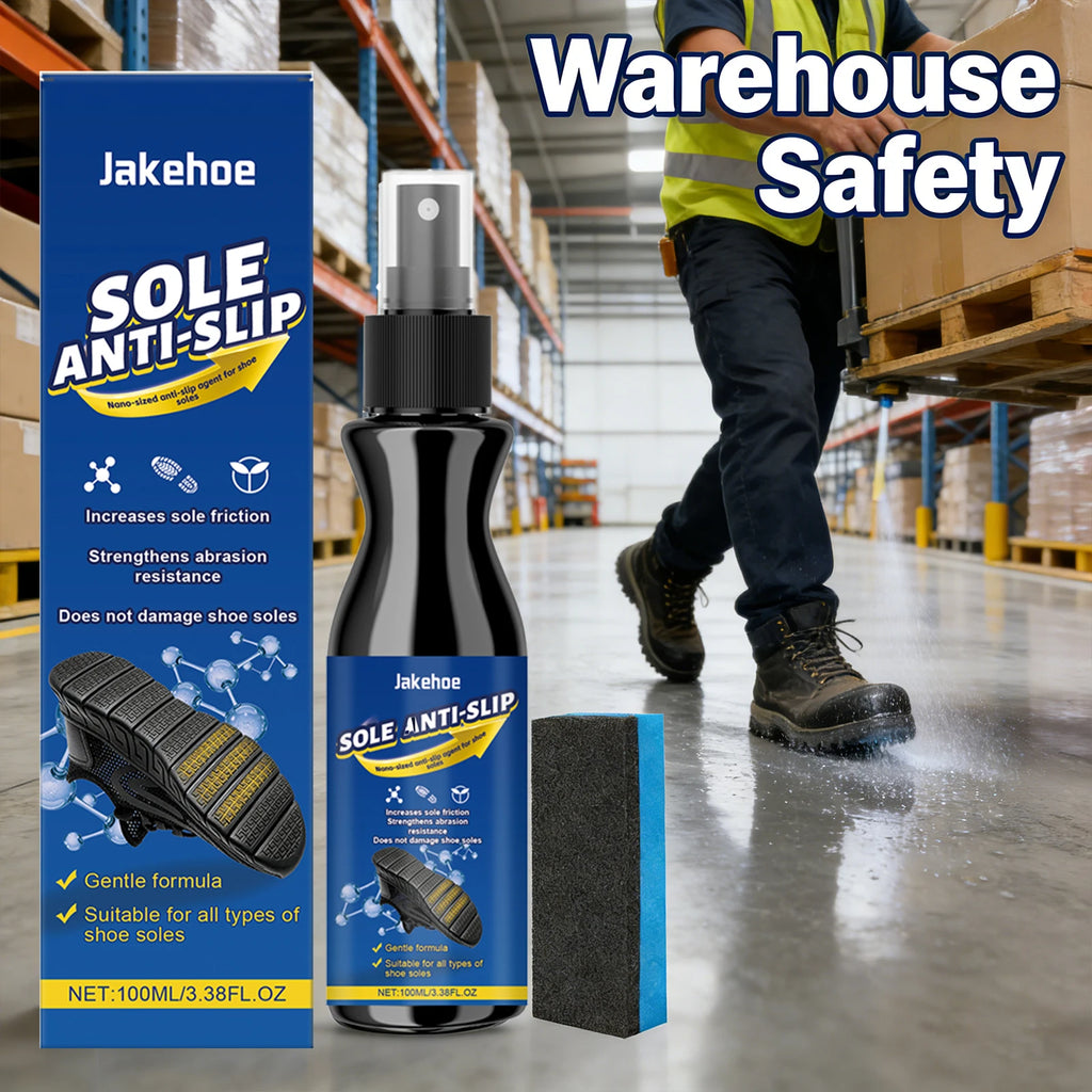 Sole Anti Slip Spray Increasing Sole Friction Strengthen Abrasion Resistance Not Damage Shoes Waterproof Shoe Anti-Skid Agent Qme