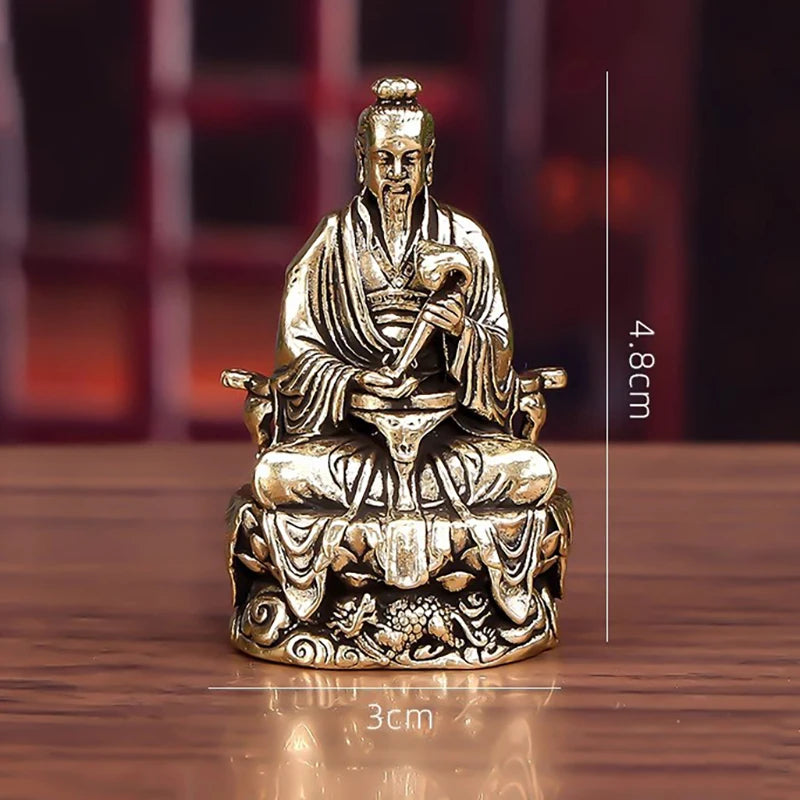 Sculpture Carving Statue Collection Home Decor Sanqing Tianzun Qme