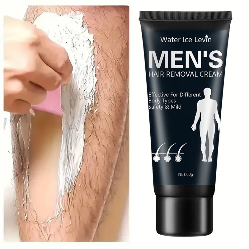 Hair Removal Cream, Quick Removal in Five Minutes, Wipes Clean, Moisturizing and Nourishing, No Black Spots, Long-Lasting Effect, Suitable for Hair Removal on the Entire Body, Hypoallergenic, Unisex Qme
