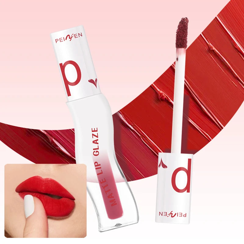 Long Lasting Moisturizing Matte Lipstick Waterproof Sweat Proof Non Qme