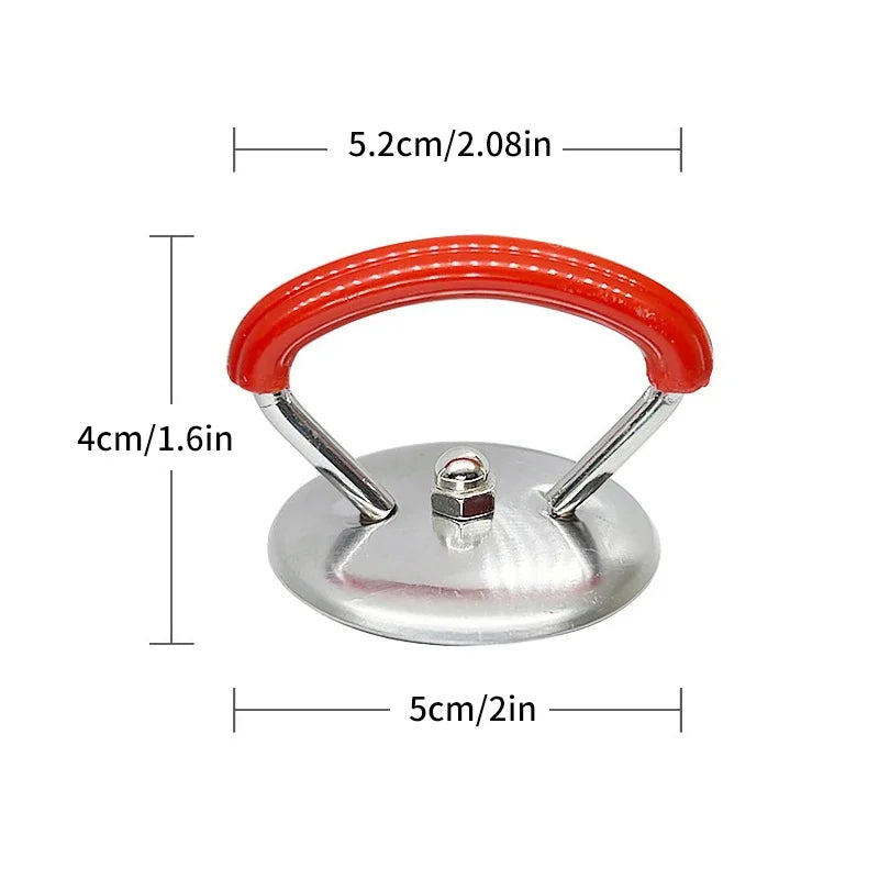 Universal Lib Cover Knob Cap Heat-resistant Cooking Pot Pan Lid Qme