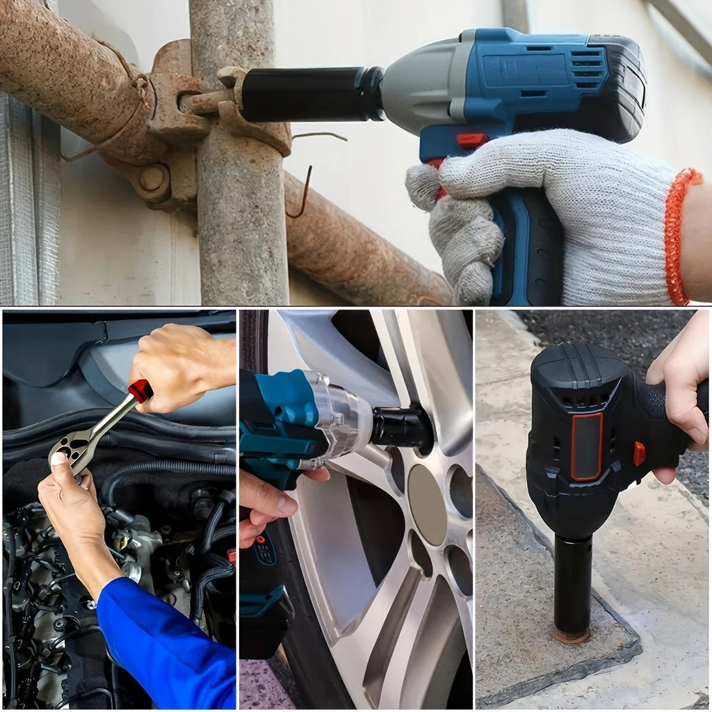 Drive sleeve assembly , compatible with pneumatic tools, suitable for truck maintenance and car hub nut removal kits Qme