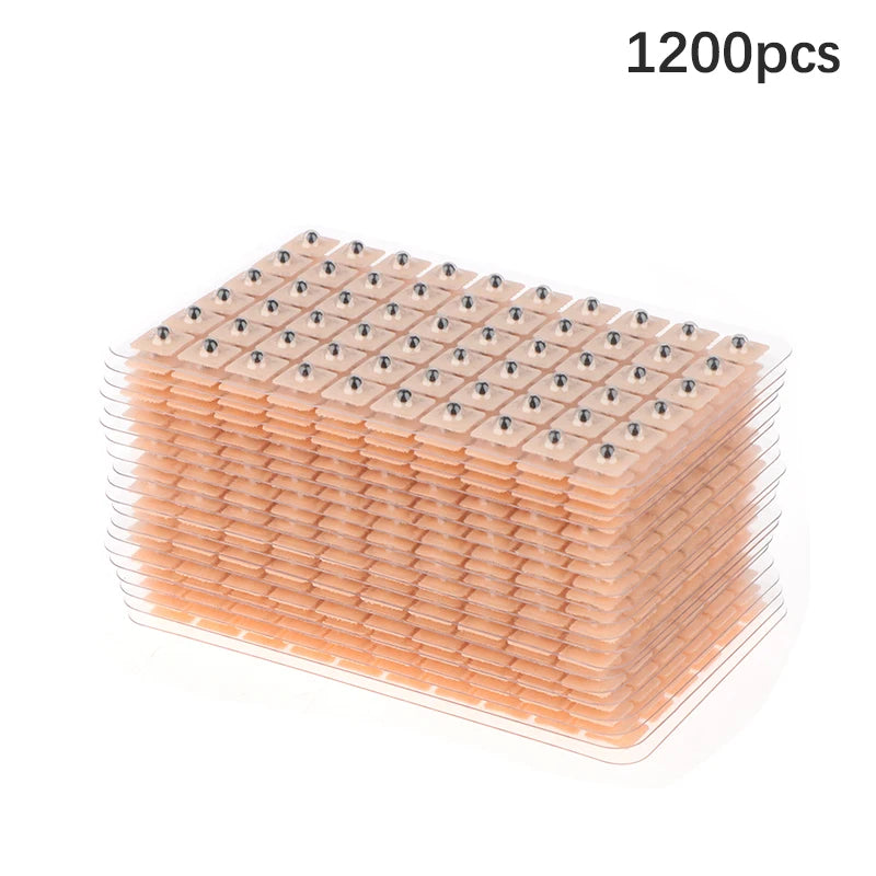 Ear Point Stickers Pressure Stick Acupuncture Magnetic Beads Qme