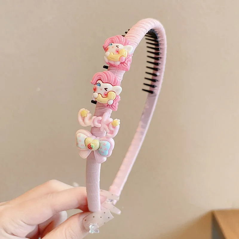 Hello Kitty Kuromi Cartoon Hair Accessories Student Headbands Qme 1