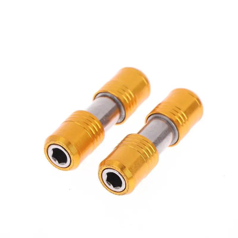 Portable Double Head Screwdriver Bit Holder 1 4 Hex Quick Release Qme